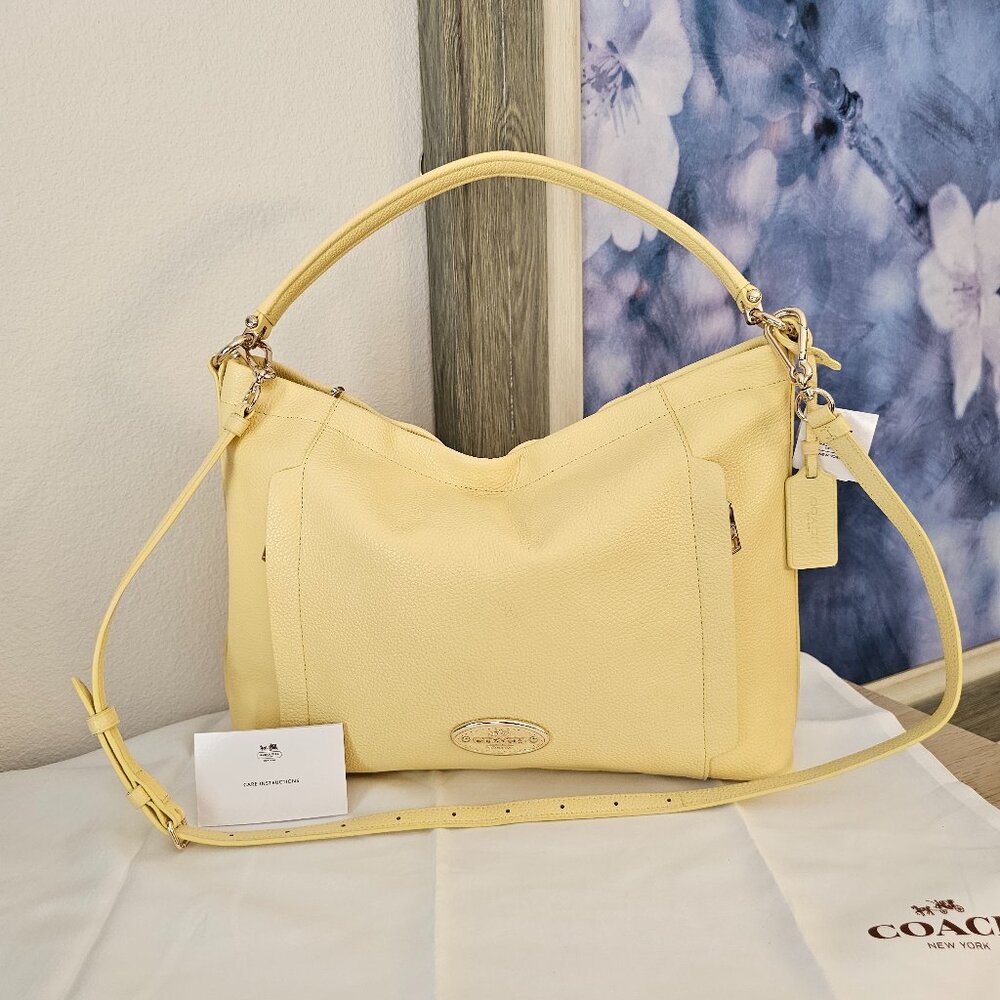 ✨COACH Scout Hobo Shoulder Bag (Like New)(Soft Yellow)